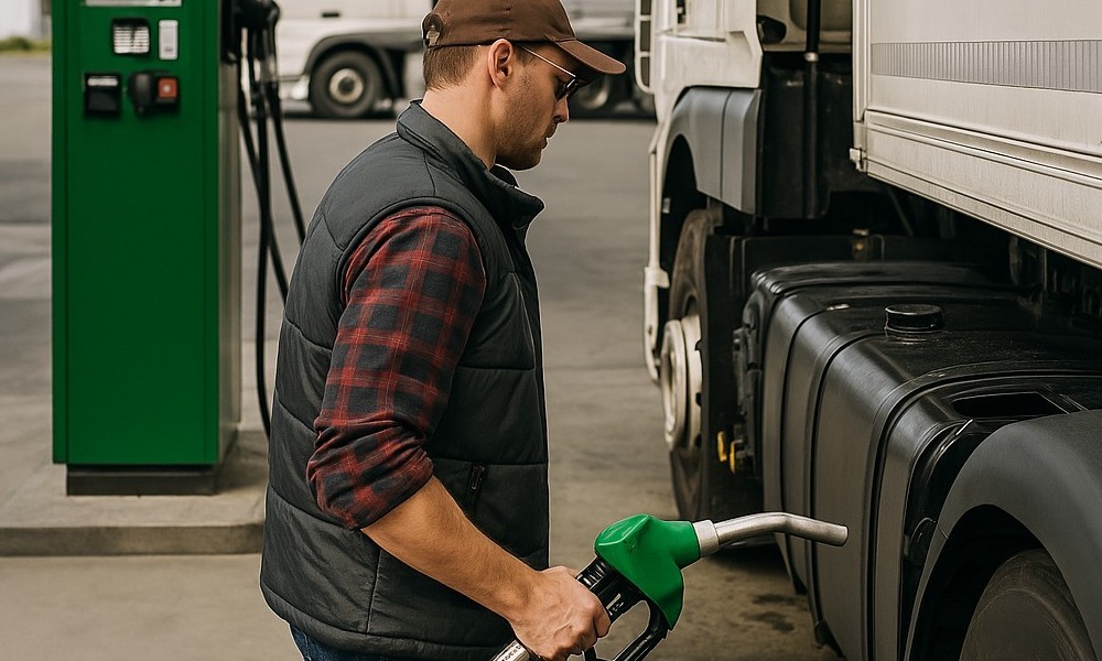 2 colonnine ad alta pressione dedicate ai mezzi pesanti